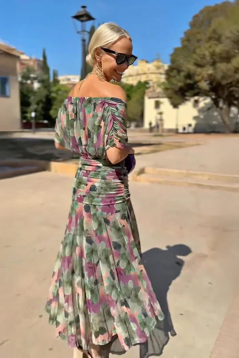 Hendrika | Vestido Noche Coral
