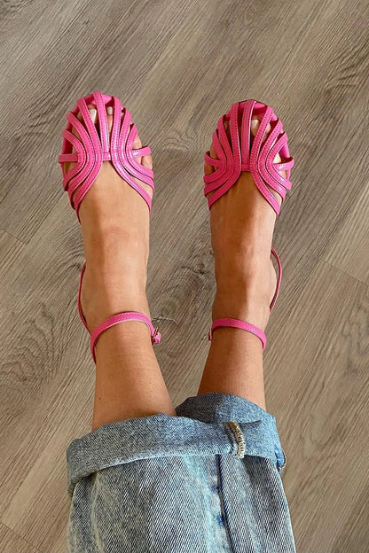 Vittoria™ | Sandalias Joya Doradas