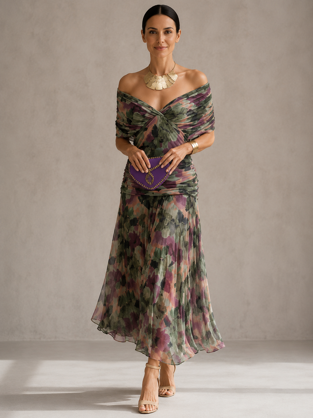 Hendrika | Vestido Noche Coral