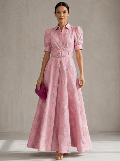 Aria | Vestido Corto con Mangas de Globo