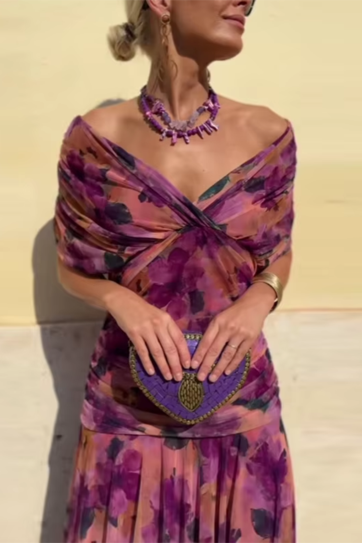 Hendrika | Vestido Noche Coral