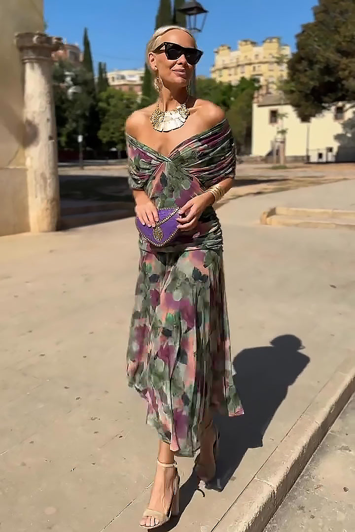 Hendrika | Vestido Noche Coral