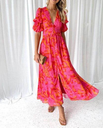 Armonia | Vestido Maxi Brillo Solar