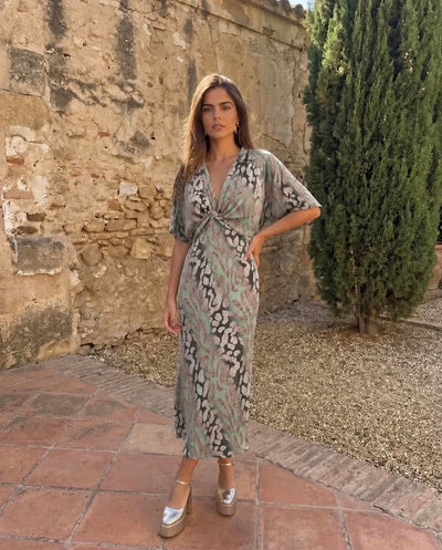 Alva | Vestido de dos piezas elegante de evento