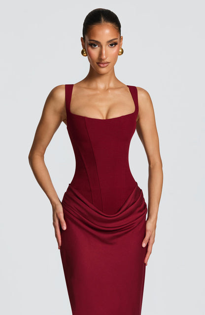 Helena | Vestido silueta reloj de arena