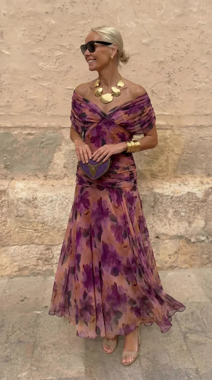 Hendrika | Vestido Noche Coral