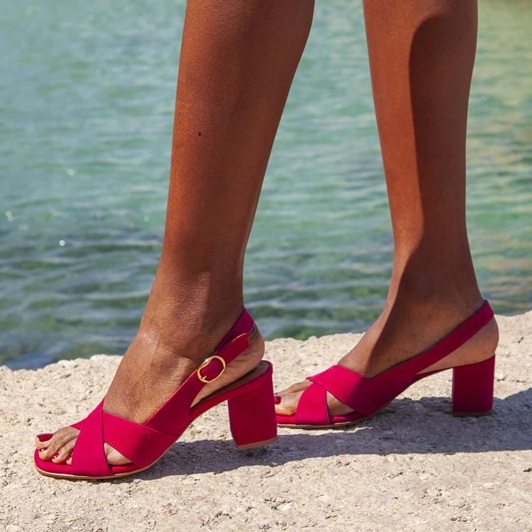 Céliane™ | Sandalias Azules de Verano