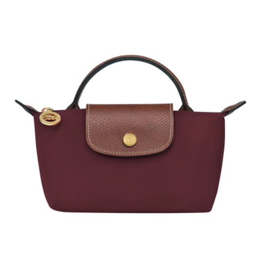 Mini Bolso Élan Rojo Vino- Correa incluida