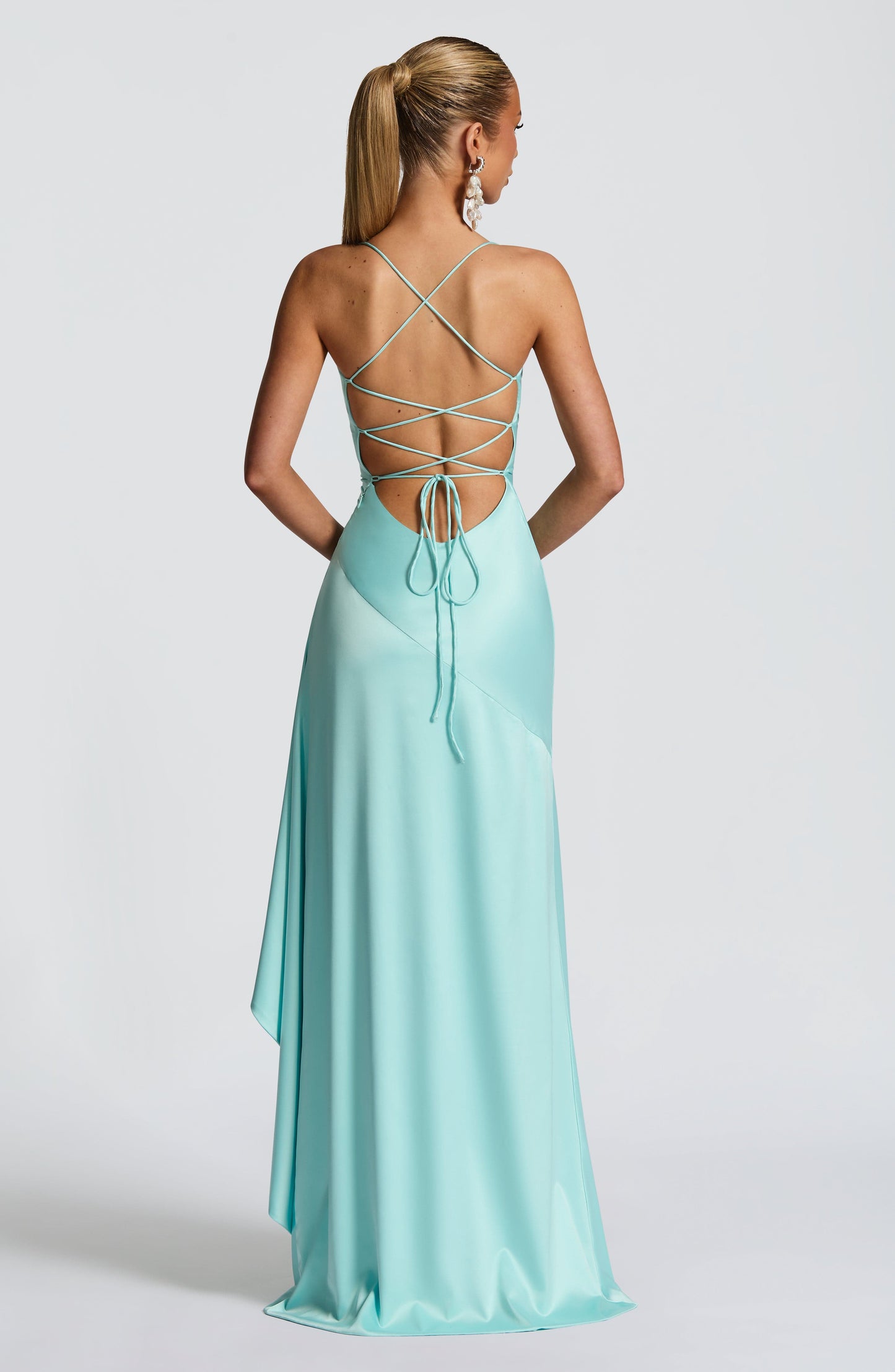 Samira | Vestido con volantes bajos